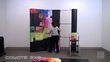 Coyote PopUp Trade Show Display