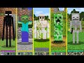Minecraft HOW to play ENDERMAN ZOMBIE GOLEM CREEPER SKELETON ALL EPISODE in Minecraft NOOB VS PRO