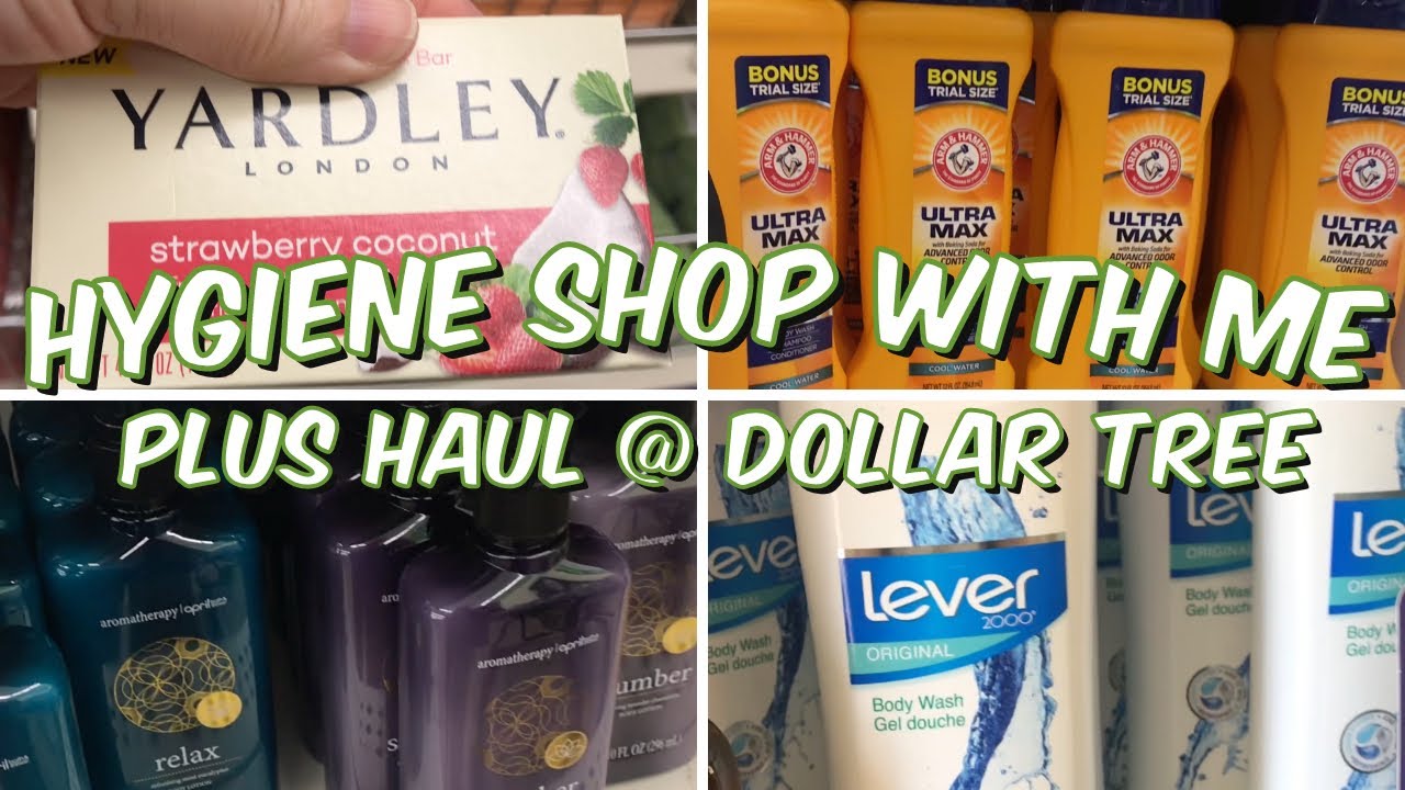 COME HYGIENE SHOPPING WITH ME DOLLAR TREE HYGIENE SHOP WITH ME AT