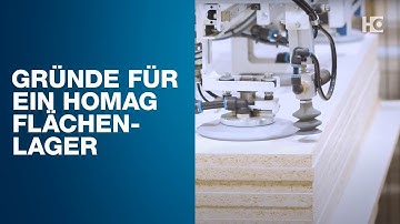Gründe für ein HOMAG Flächenlager STORETEQ P-300 und P-500
