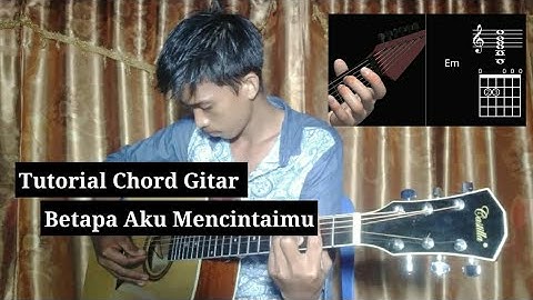 (Tutorial) - Chord Gitar Vagetos Betapa Aku Mencintaimu