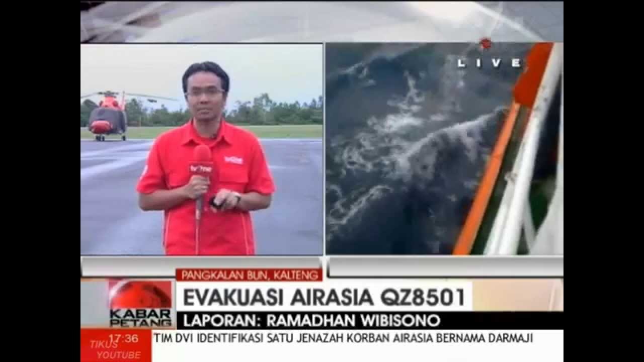 Kabar Petang 16 Januari 2015 Evakuasi Air Asia QZ8501 (Kpl ...