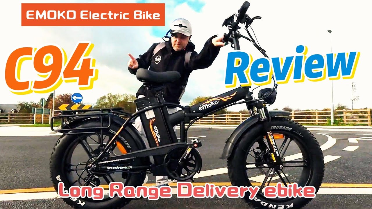 The Best Budget Long-Range E-Bike? Emoko C94 bicycle -  35Ah Battery up to 160KM mileage Review!