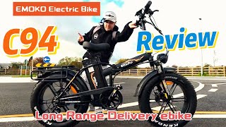 The Best Budget Long-Range E-Bike? Emoko C94 Bicycle - 35Ah Battery Up To 160Km Mileage Review