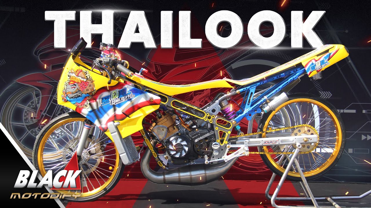 Deretan Peserta Modifikasi Thailand Style di Black Motodify Manado 2023