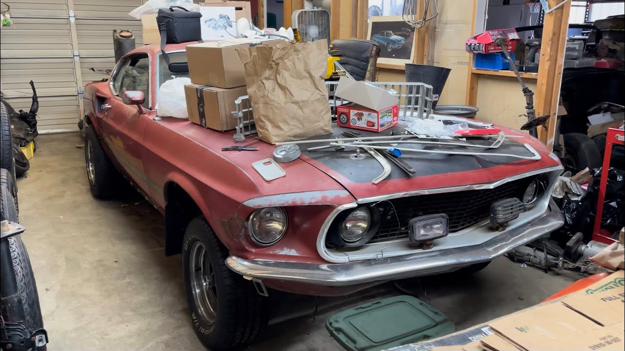 Parts came in: 1969 Mustang Mach 1 