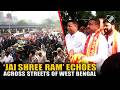 ‘Jai Shree Ram’ echoes across streets of West Bengal as CM Suvendu Adhikari holds roadshow