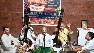 गणपतीपुळ्यात ‘स्वरकोजागरी’;पं. सुहास व्यास यांच्यासह शिष्यांनी रात्रभर रंगवली मैफल
