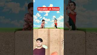 Ronaldo vs Messi funny video cartoon #funny #ronaldo