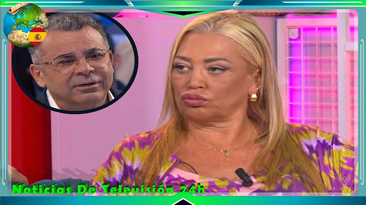 Es oficial Belén Esteban se sincera y revela la verdad sobre Jorge Javier Vázquez