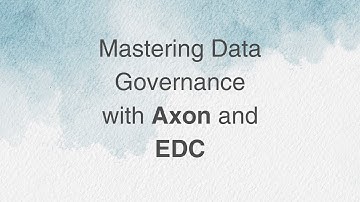 Day-01 | Introduction to Axon and EDC | What is Axon and EDC ?