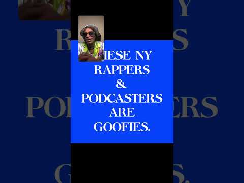 BLUE PILLAR 44 "THESE NY RAPPERS & PODCASTERS ARE GOOFIES"