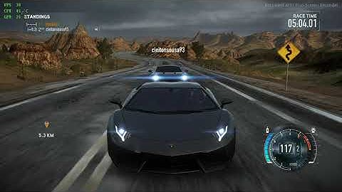 Need for speed the run multiplayer Ryzen 5 3400G 8GB VRAM
