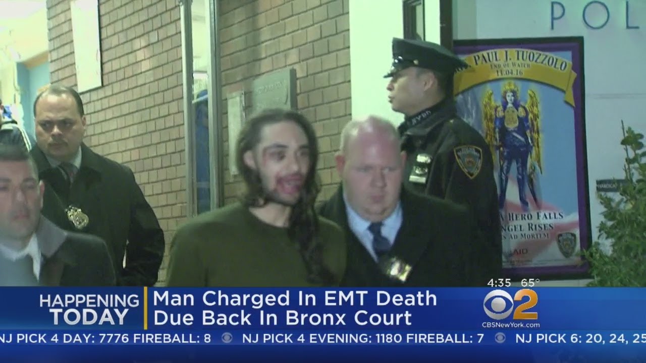 Man Charged In EMT Death Due Back In Bronx Court - YouTube