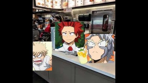 working at chick-fil-a 😂 😂 #mhacommunity #mha #anime #mhaedit #mhaedit #bakug #myheroacademia