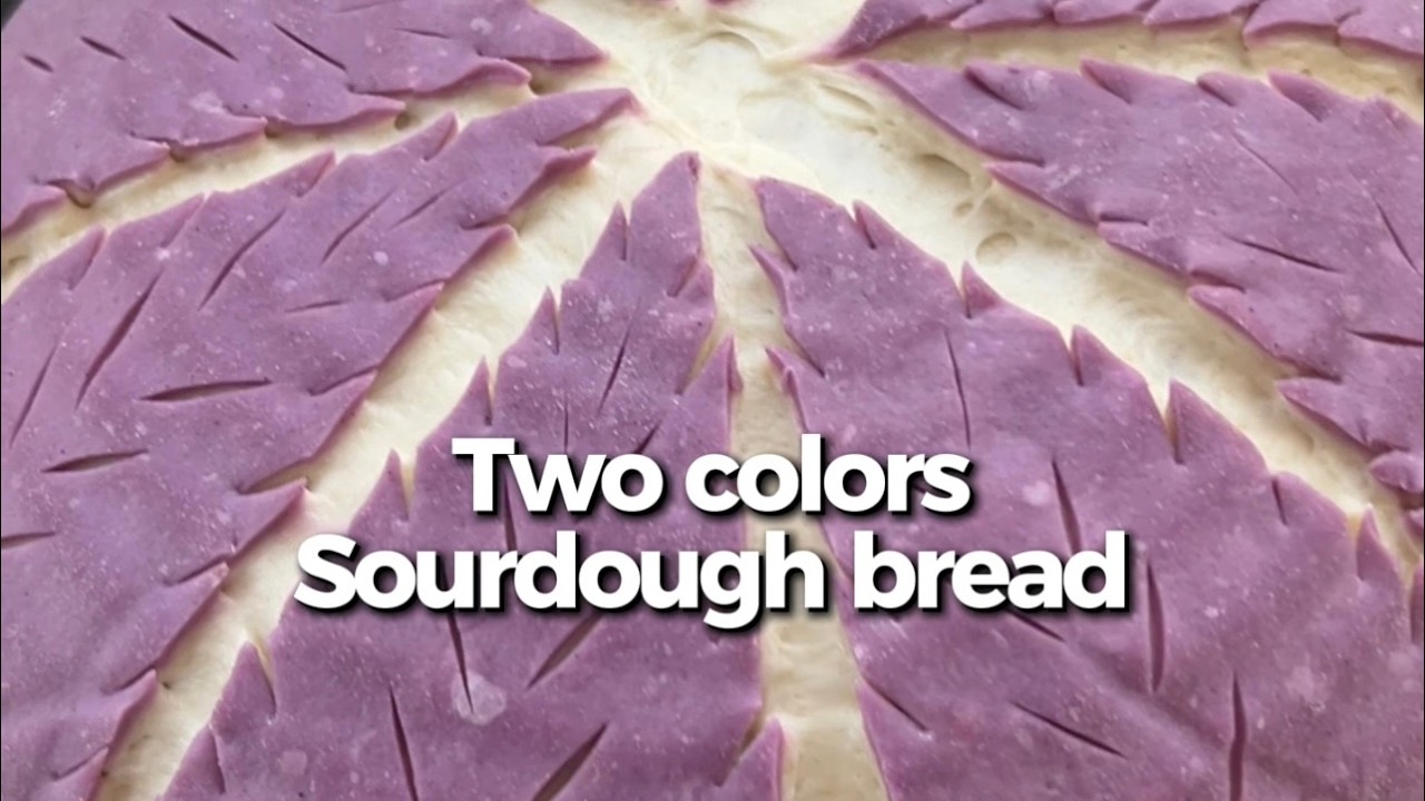 Two Colors Sourdough Bread