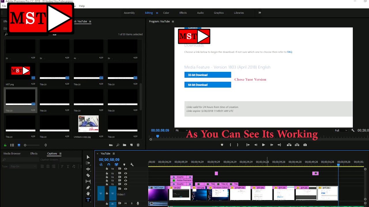 Adobe Preimere CC 2018 Unsupported Format Or Damaged File - YouTube