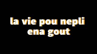 Video thumbnail of "Sans ou lyrics-Lin & Otentik Groove"