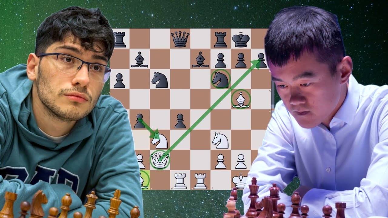 Alireza Firouzja vs Ding Liren, 2024 | Sac The Rook ! - YouTube
