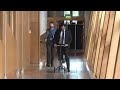 Scottish Health Secretary Humza Yousaf Falls Off Mobility Scooter In Holyrood
