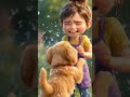 The Sunflower Shower! 🌻🐶 | Maya & Cookie #shorts #mayaandcookie #goldenretriever