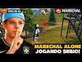 MARECHAL JOGANDO SERIO E LIPANDO O MAPA NA RANK COM SUA SENSI PERFEITA! FREE FIRE - K Clips