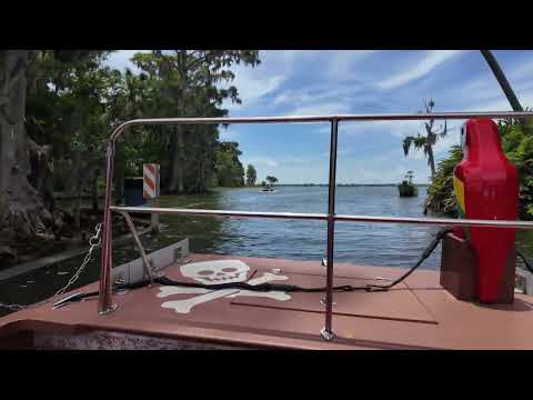 LEGOLAND Florida Pirate River Quest Boat Ride POV | Full Ride in 4K