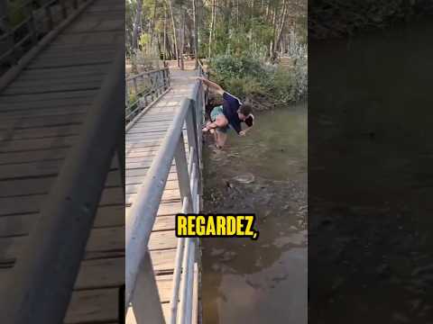 This Guy Tried To Trap The Fish But Surprise 
