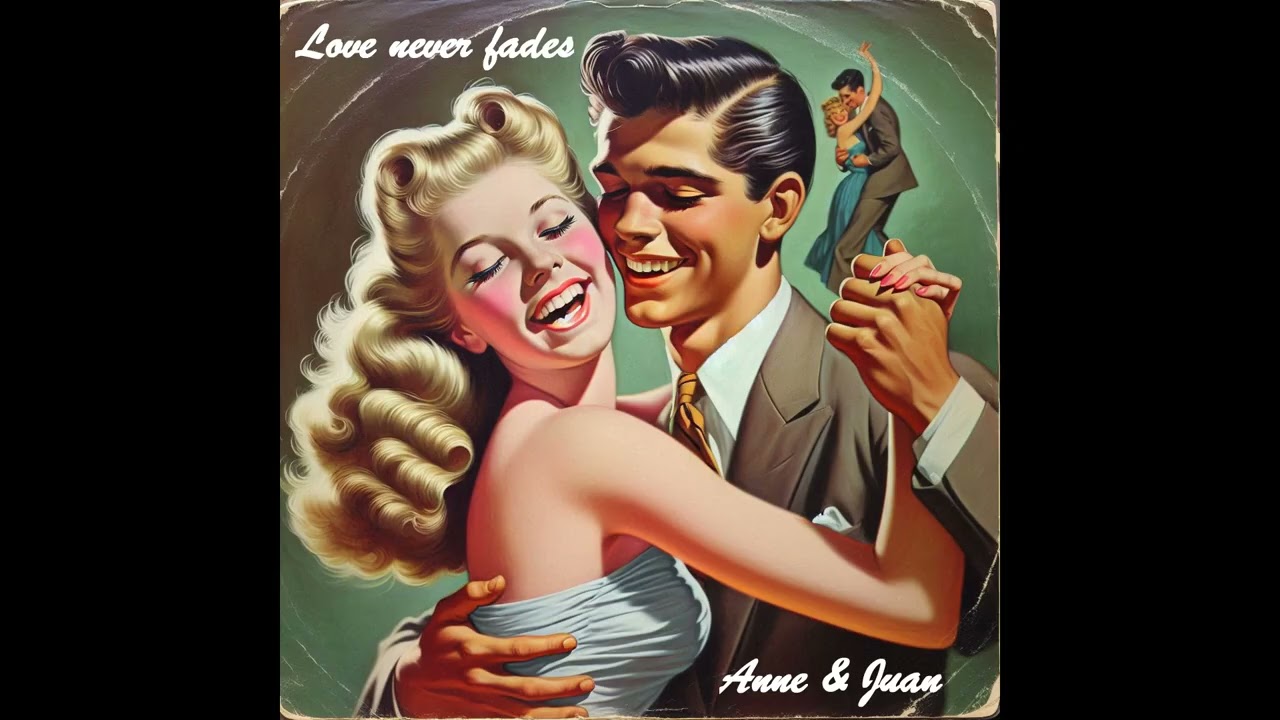 Love never fades 💕Doo wop Love Song 50/60s 💘GREAT LIVELY ROMANTIC NOSTALGIA by Anne & Juan J.C. 💖