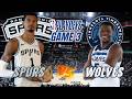 Spurs vs Timberwolves Game 3 Live Play-by-Play 🏀