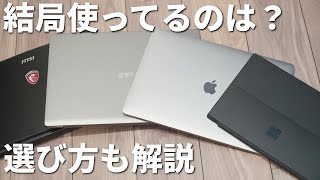 【結局どれ？】今まで使って特に良かったPCとこれから買う場合の選び方を紹介します