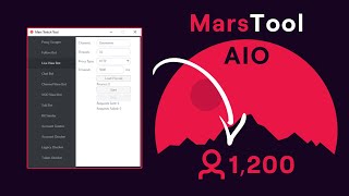 Best Twitch Live Viewbot 2022 (Mars AIO Tool)