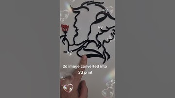 2D to 3D Print Conversion | #converted  #3dprinting  #makercommunity #3dprinter