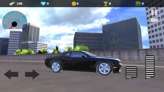 DODGE CHALLENGER Driving simulator | car drifting and driving games for Android/iOS gameplay screenshot 2