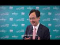 亚洲医疗健康高峰论坛 (ASGH) 2021　中大教授卢煜明剖析香港在基因研究的发展优势