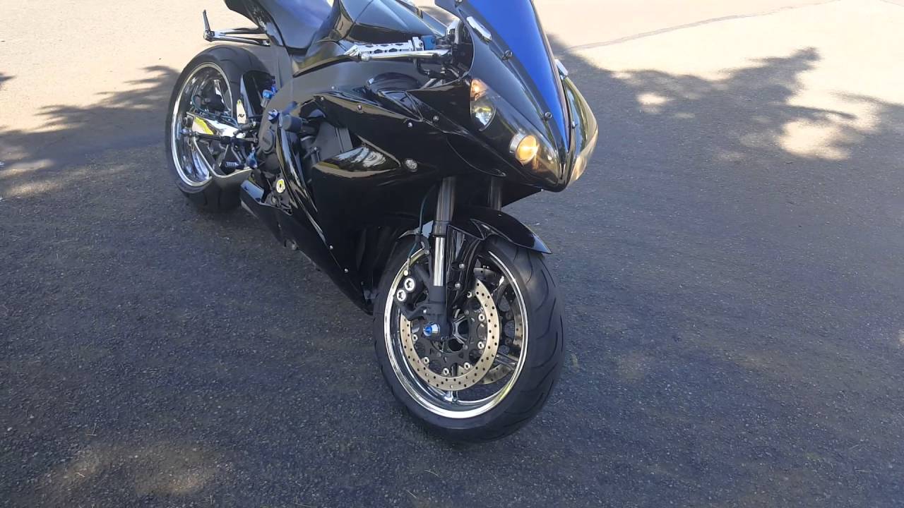 My 07 R1 KUSTOM Bike - YouTube