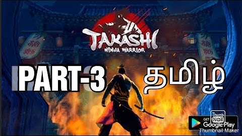TAKASHI NINJA WARRIOR gameplay (part-3) Tamil