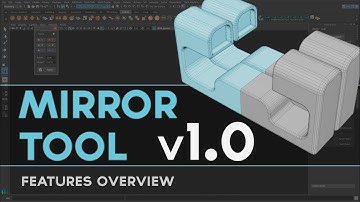 Mirror Tool v1.0 - Script for Maya