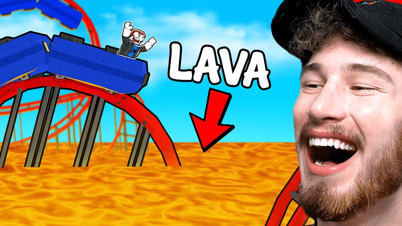 Building the DEADLIEST Roblox Amusement Park (99.9% Death Rate)