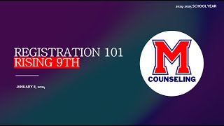 23-24 Registration 101: Rising 9th