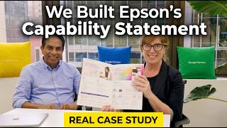 How We Created Epson Australia's Capability Statement | Education, Government & Medical Sectors