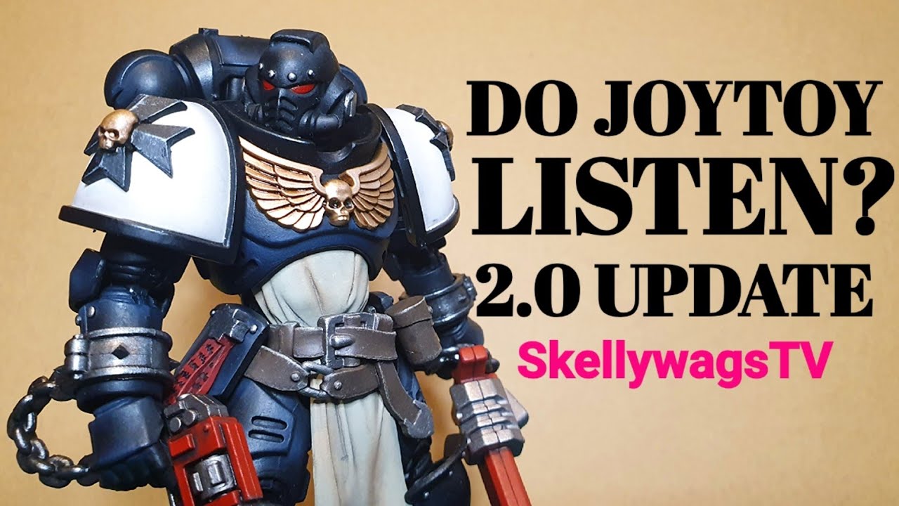 What have Joytoy changed? Black Templars Crusader Squad Primaris  