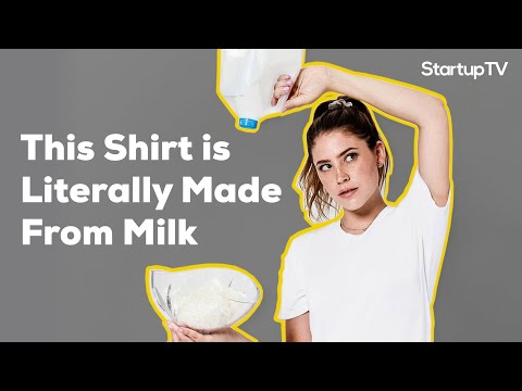 Milky Clothes: Italian designer turns milk waste into fabric 