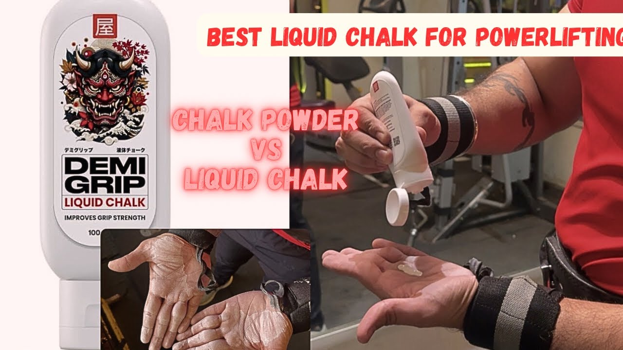 Best liquid chalk for powerlifters 🔥 !!! Chamberofgods demigrip liquid gym chalk review