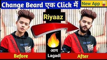One Click 🔥 | BEARD MAKING TUTORIAL | Riyaaz | faceapp | New Application #beard | Technical Shivam