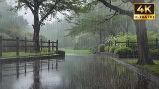 Soft Rain in a Hidden Garden – Gentle Ambience for Deep Relaxation, Sleep & Stress Recovery screenshot 3