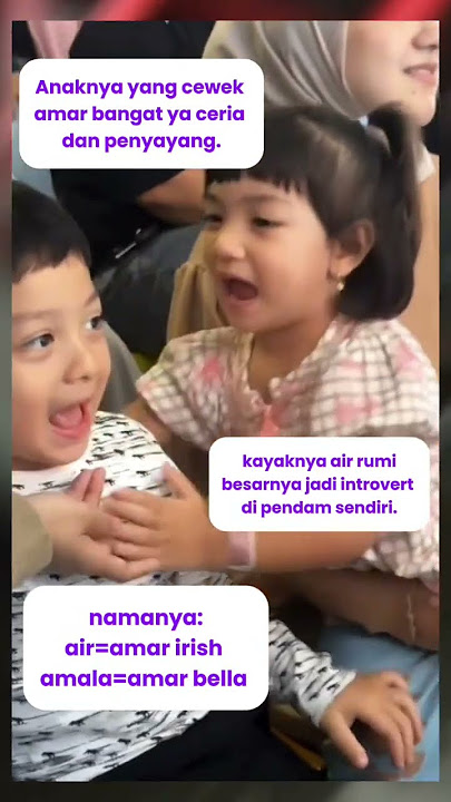 Masyallah anak irish bella dari amar zoni lucu lucu #irishbella #amarzoni #vidoeshort #viralvideo