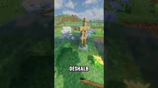 Dieser Rüstungsständer ist eigentlich lebendig 😳 #minecraft #minecraftshorts #gaming