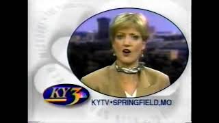 KYTV Channel 3 NBC Springfield Mo KY3 News At Six Promo With Cristina King Back In The Fall Of 1998