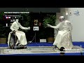 2022 IWAS Wheelchair Fencing World Cup | Chon Buri, Thailand | Men's Epee Category A Semi-Final